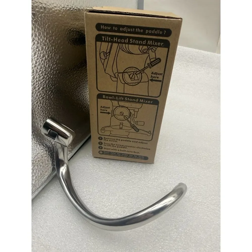Stainless Steel Paddle Attachment SH6G for KitchenAid 6QT Glass Bowl-Lift Stand
